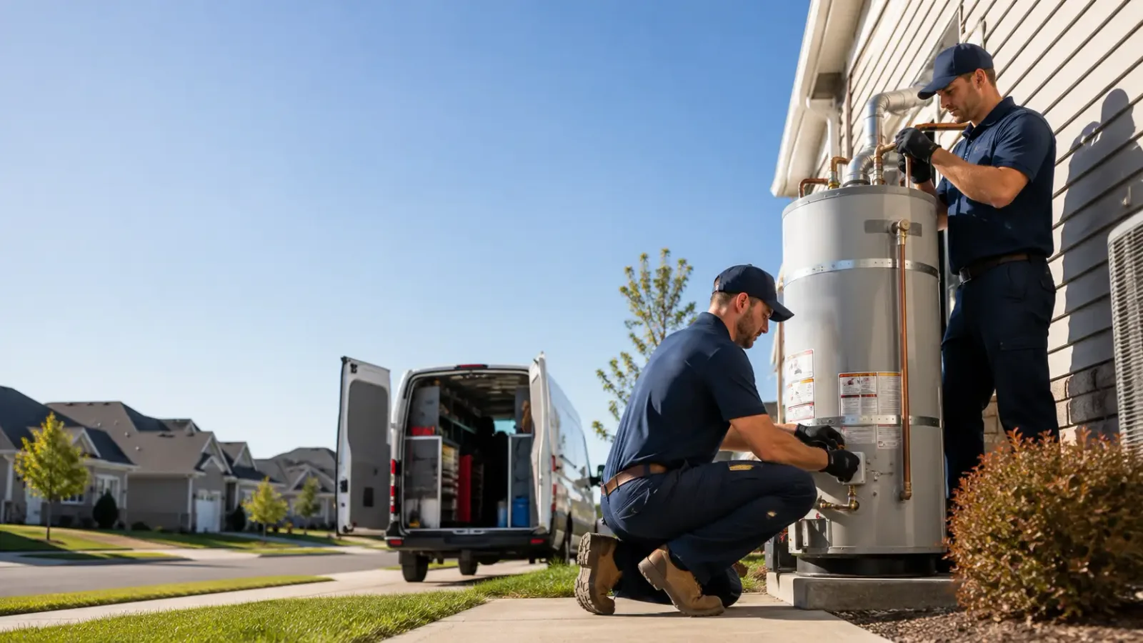 Water Heater Installation in Delaware, OK